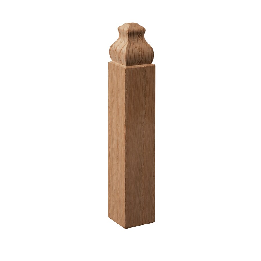 Evertrue 1 125 In X 6 5 Unfinished Oak Outside Corner Evertrue 1 125 In X 6 5 Unfinished Oak Outside Corner Base Moulding Block