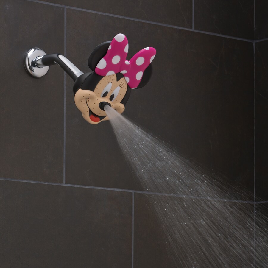Oxygenics Disney Black/Pink Shower Head (2-GPM (7.6-LPM) at Lowes.com