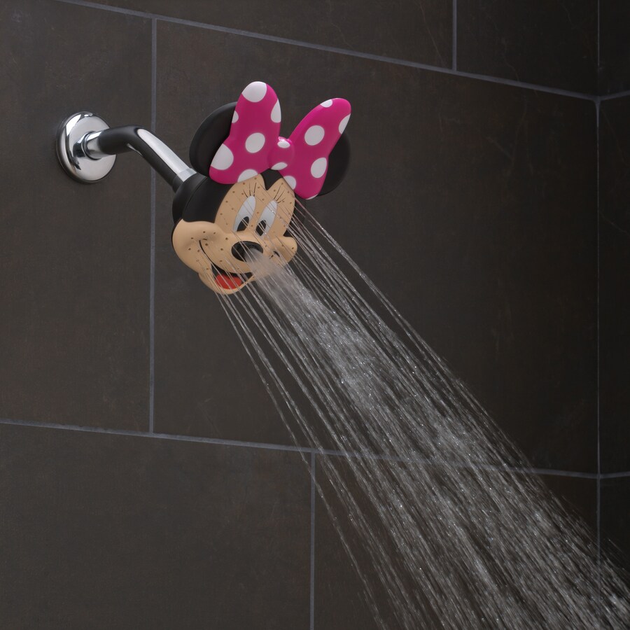 Oxygenics Disney Black/Pink Shower Head (2-GPM (7.6-LPM) at Lowes.com