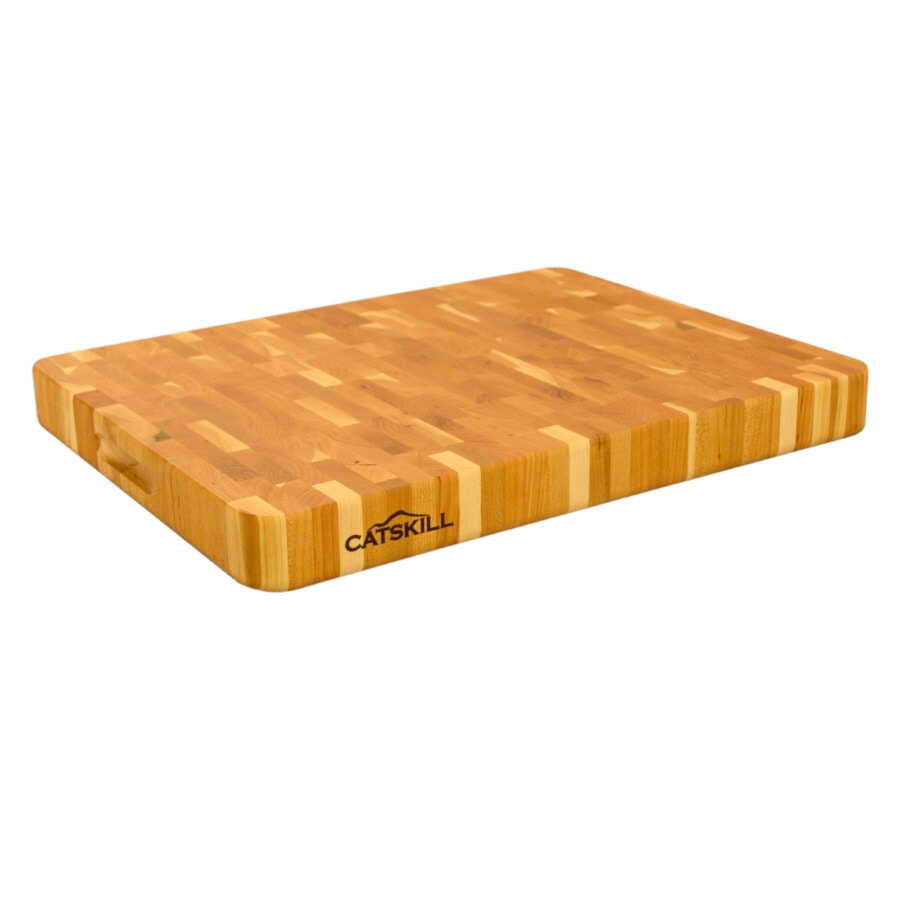 Catskill Craftsmen 19 In L X 14 1 2 In W Wood Cutting Board At Lowes Com   010246181609 