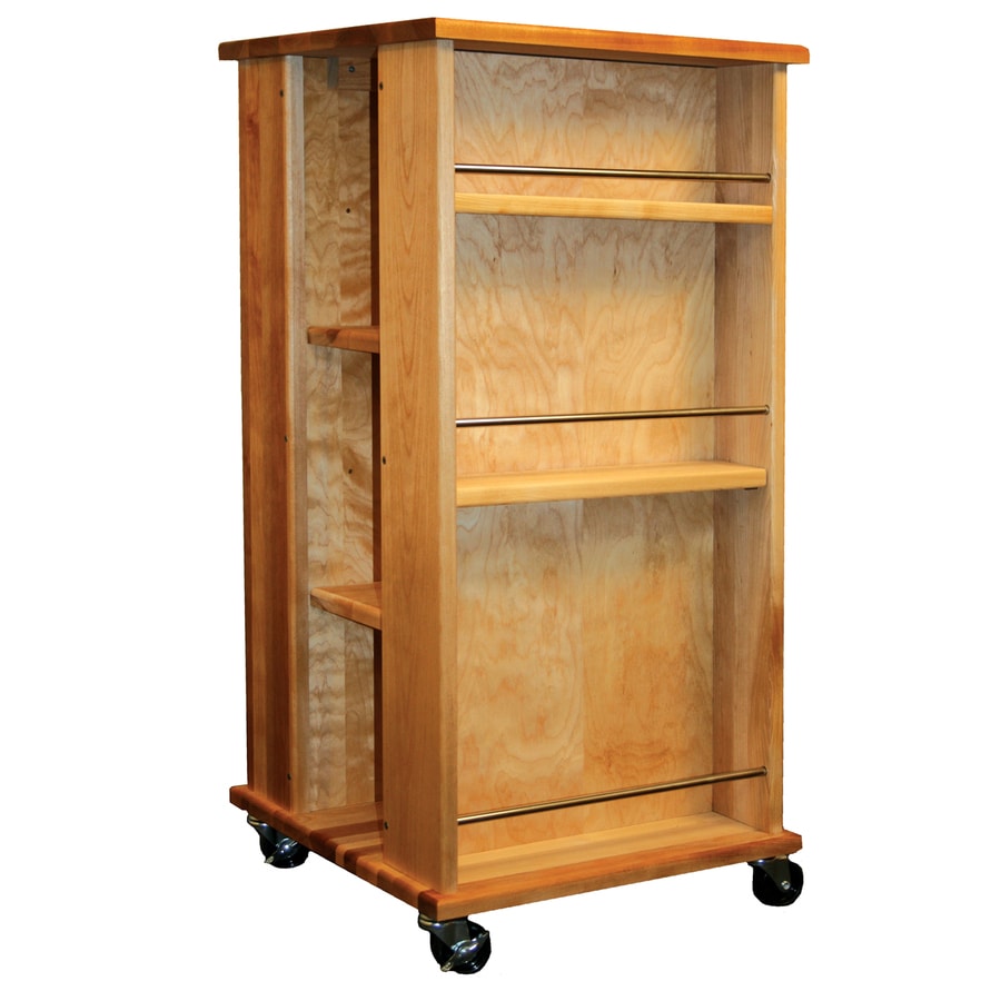 Catskill Craftsmen Brown Farmhouse Kitchen Cart At Lowes Com   010246572537 