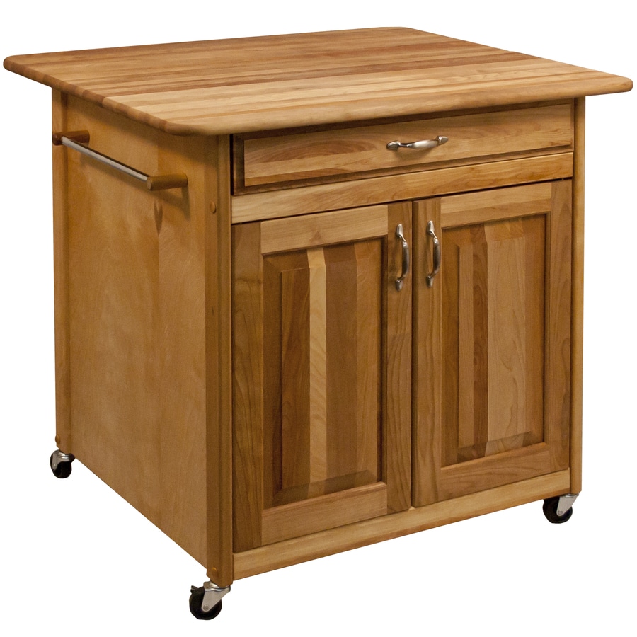 Catskill Craftsmen 36in L x 30in W x 34.5in H Natural Birch Kitchen