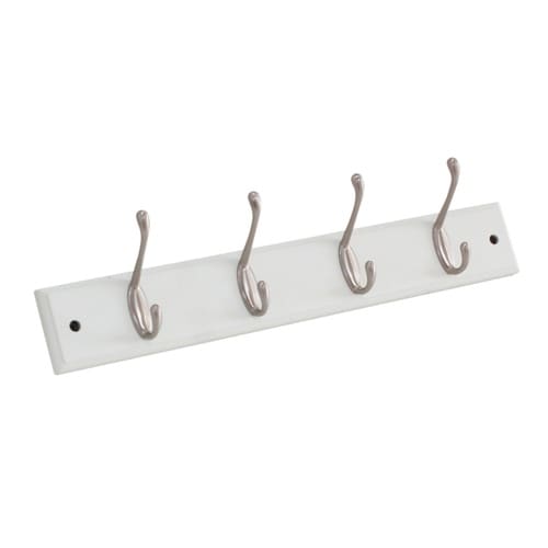 Style Selections White Garment Hook in the Decorative Wall Hooks ...