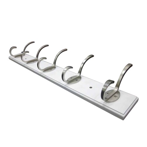 Style Selections White Garment Hook in the Decorative Wall Hooks ...