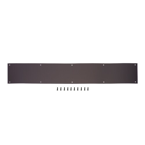 Gatehouse 6 In W X 30 In H Oil Rubbed Bronze Kick Plate At Lowes Com
