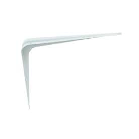 Style Selections 6-in x 1-1/2-in White Shelf Bracket, pack of 4. 