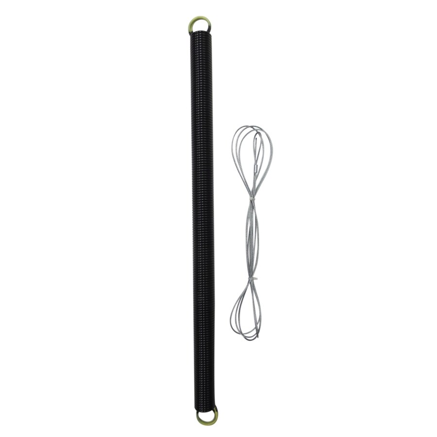 Blue Hawk 27.95in 130lb Rated Yellow Steel Garage Door Extension Spring and Safety Cable at