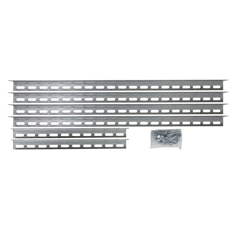 26 In Silver 14 Gauge Steel Garage Door Bracket