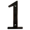 Gatehouse 4-in Oil Rubbed Bronze Number 1 at Lowes.com