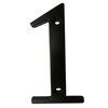 Gatehouse 4-in Black Number 1 at Lowes.com