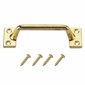 Architectural Hardware Sash Lifts Smooth Black Iron and pole eye handle