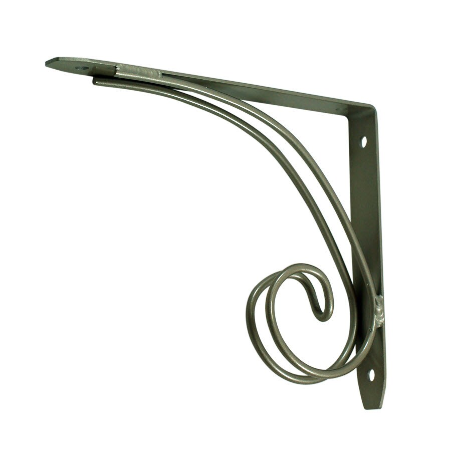 Style Selections 53/8in x 3/4in Decorative Shelf Bracket at