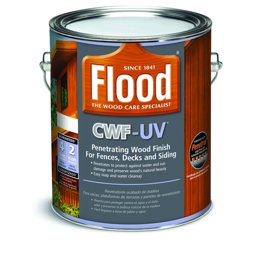 Flood CWFUV Clear Exterior Stain (Actual Net Contents 128fl oz) at