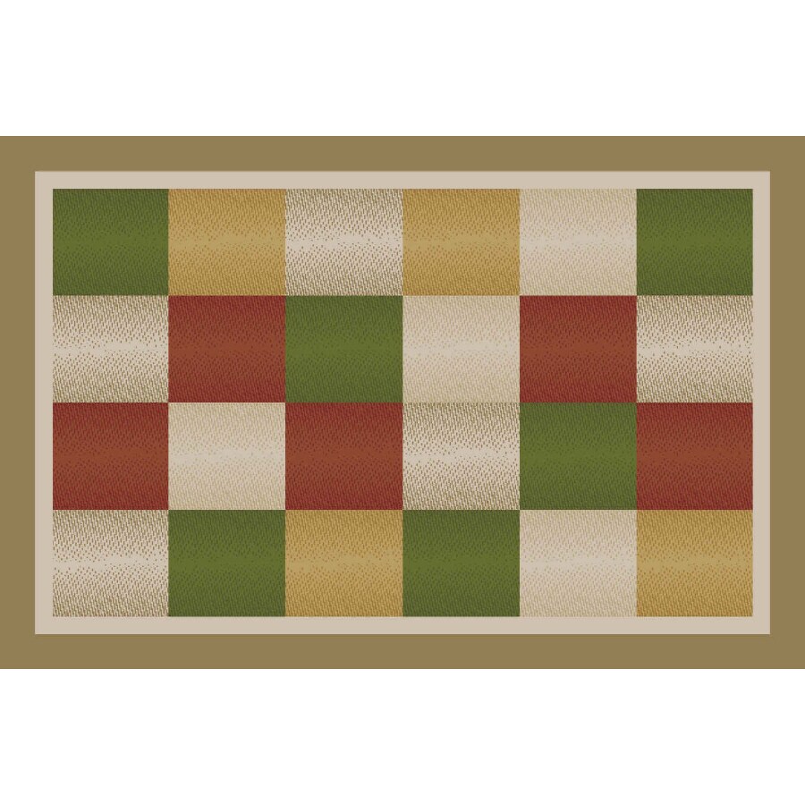 Maples Industries 199791 20" x 34" Almond Metro Accent Rug