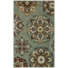 Stainmaster Rugs At Lowes Blue Indoor Throw Rug Common 3 X 4 Actual 2 5 Ft