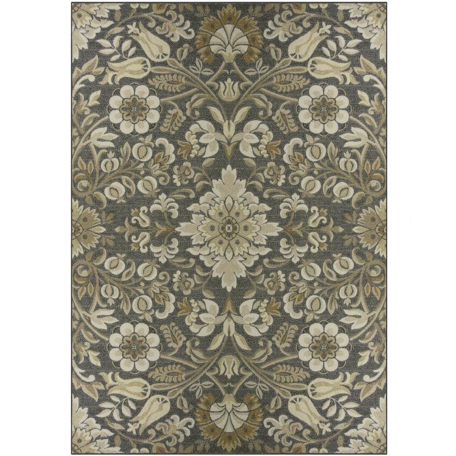 Maples Rugs Value Bay Gray/Tan Indoor Nature Area Rug 8 x 10