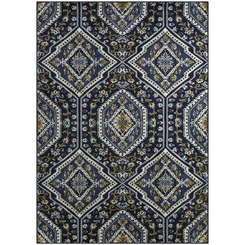 Maples Rugs Value Bay Navy Indoor Area Rug 5 x 7; Actual 5ft