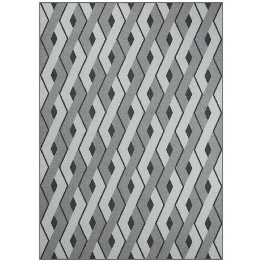 Maples Rugs Summer Refresh Gray Indoor Area Rug 5 x 7; Actual