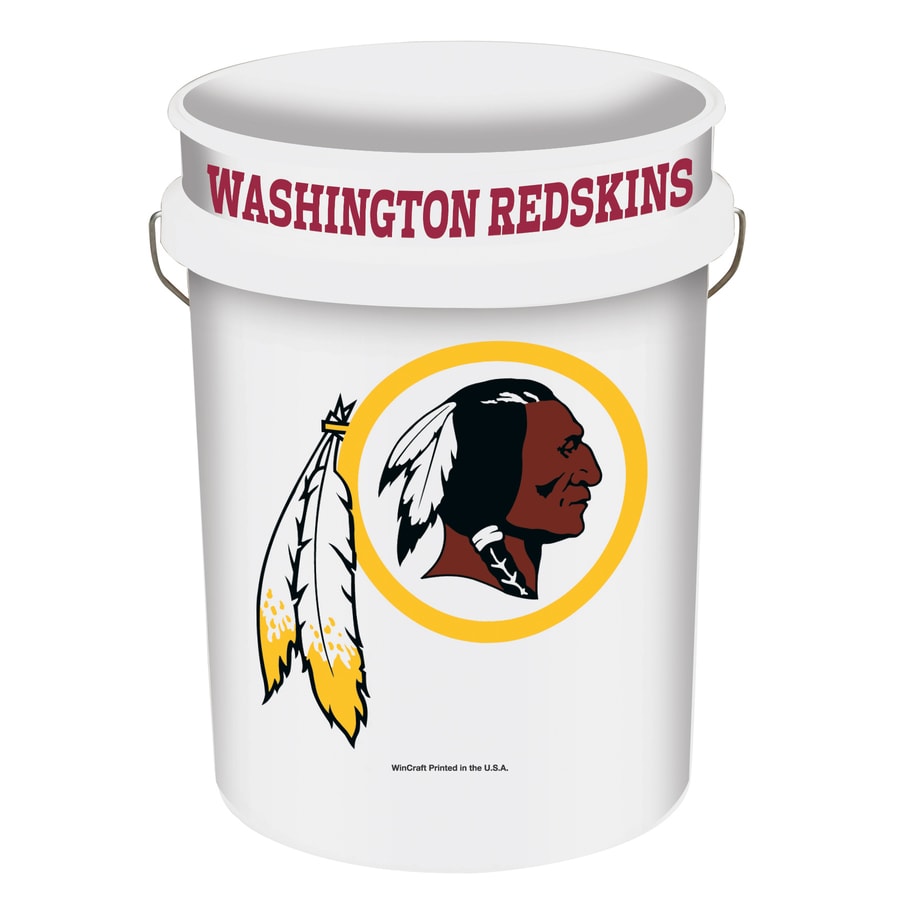 WinCraft Sports Washington Redskins 5-Gallon Plastic Bucket at