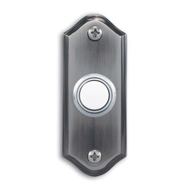 UPC 011009206331 product image for Heath Zenith Pewter Doorbell Button | upcitemdb.com