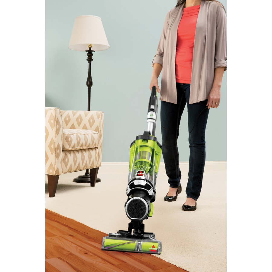 BISSELL Pet Hair Eraser Corded Bagless Upright Vacuum in the Upright ...