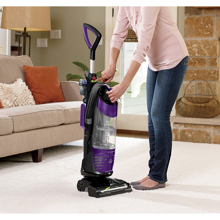 BISSELL PowerGlide Lift-Off Pet Bagless Upright Vacuum in the Upright ...