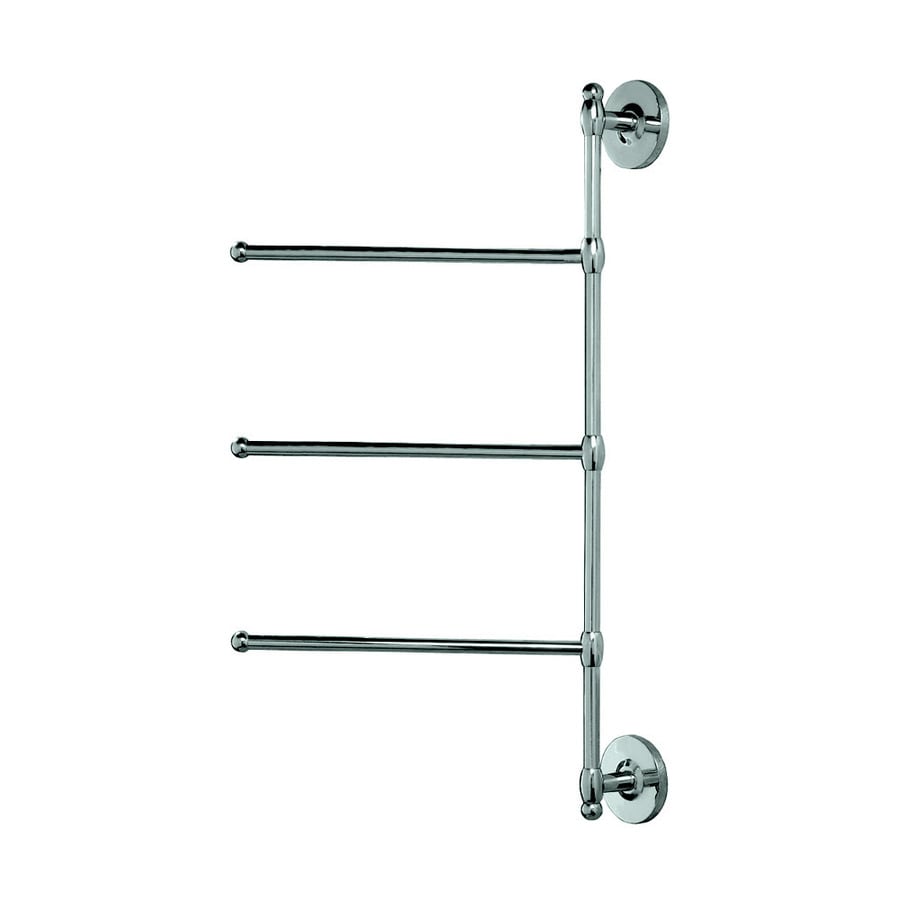 Gatco Chrome Triple Towel Bar (Common: 26-in; Actual: 26.5-in) In The ...