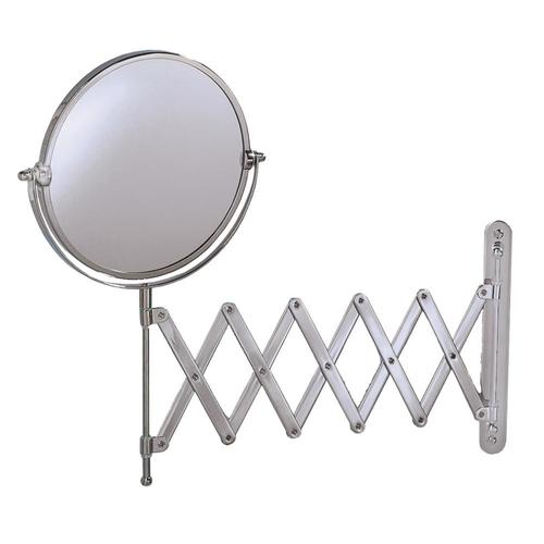 Gatco 5in x 7in Chrome DoubleSided Magnifying WallMounted Vanity