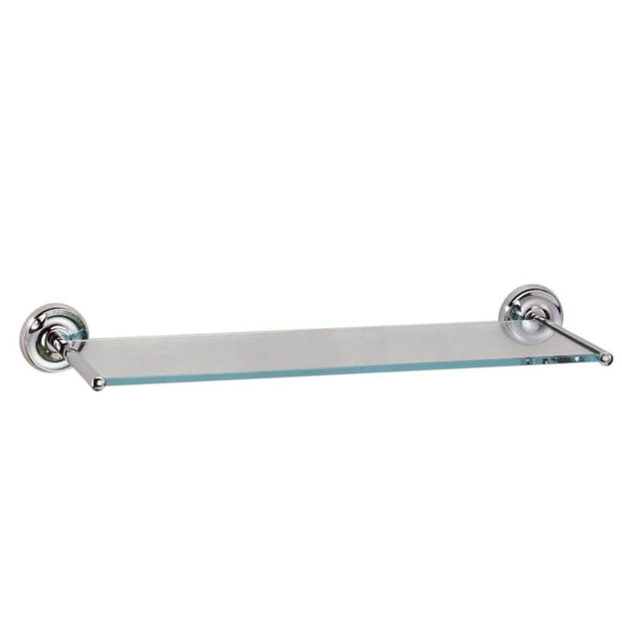 Gatco Designer Chrome Glass Bathroom Shelf at Lowes.com