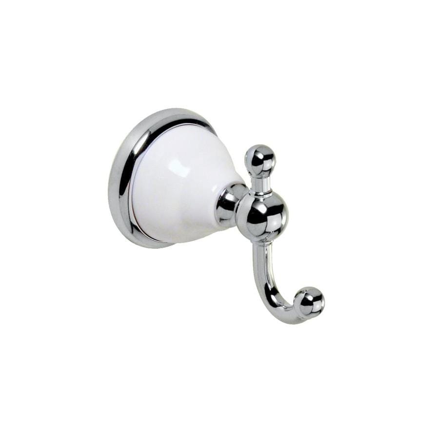 Shop Gatco Franciscan 2Hook Chrome Towel Hook at Lowes.com