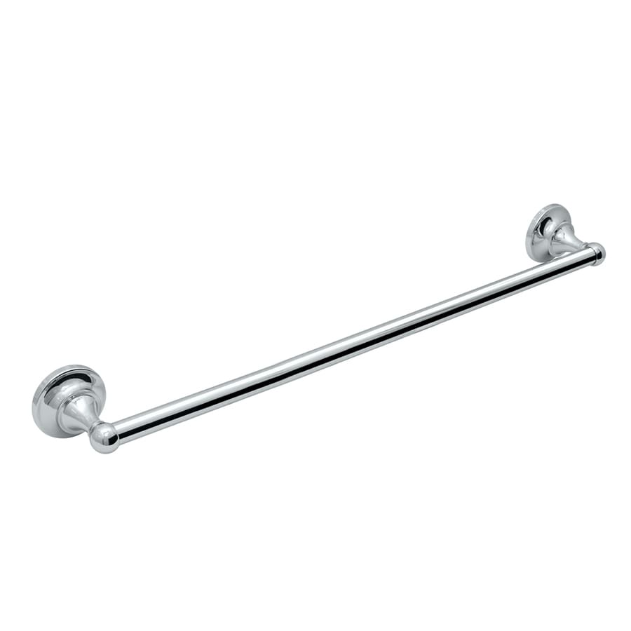 Gatco Tiara Chrome Single Towel Bar (Common: 24-in; Actual: 26.4-in) at ...