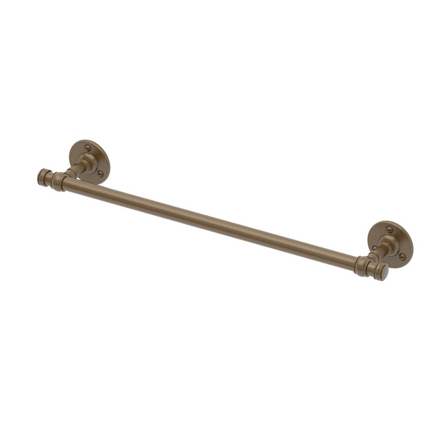 Gatco Cafe Bronze Single Towel Bar (Common: 18-in; Actual: 21.5-in) at ...