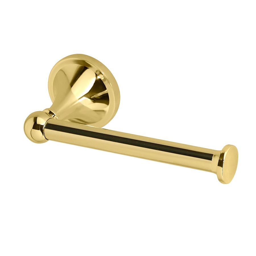 polished brass toilet paper holder        <h3 class=