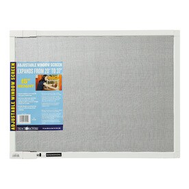 Window Screens At Lowes Saint Gobain Adfors Adjule Fibergl 20 In X 15 Window Screen