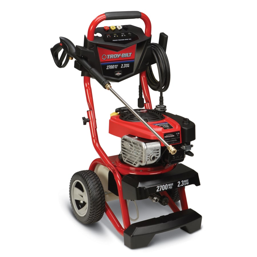 Troy-Bilt 2700 PSI 2.3 GPM Gas Pressure Washer at Lowes.com