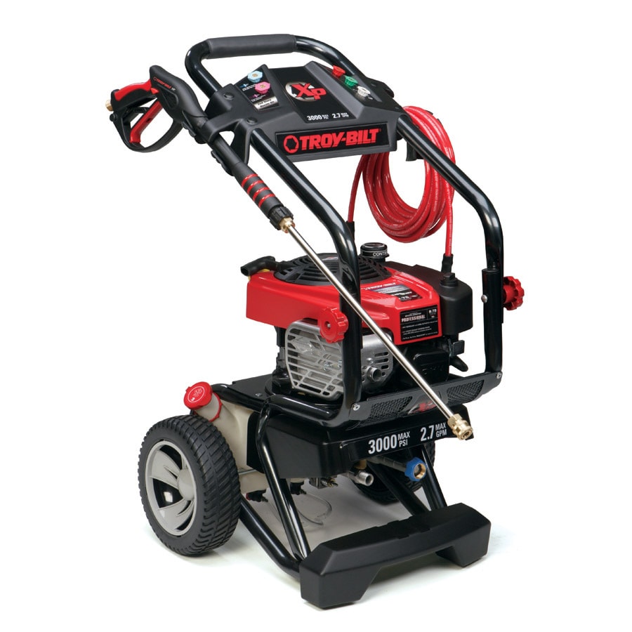 Troy-Bilt 20416 3000 PSI 2.7-Gallon-GPM Water Gas Pressure Washer
