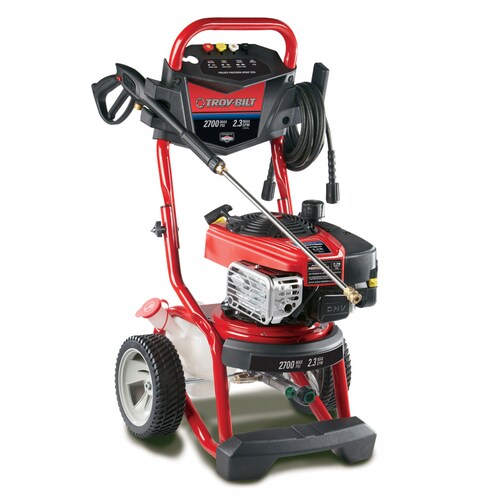 Troy-Bilt 2700-PSI 2.3-GPM Cold Water Gas Pressure Washer with Briggs ...