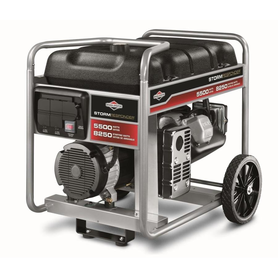 Briggs & Stratton 5500 Watt 5500Watt Gasoline Portable Generator in