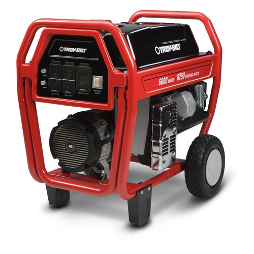 Troy-Bilt 6000-Running Watts Portable Generator in the Portable