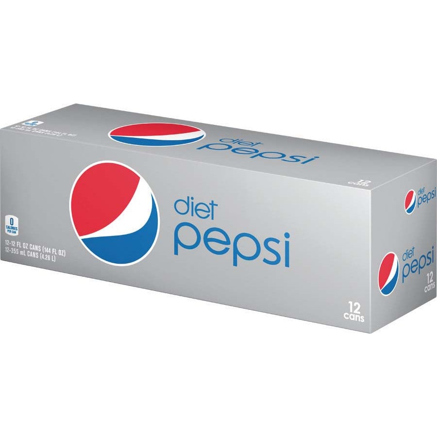 Pepsi 12 Count 12 Fl Oz Diet Pepsi At