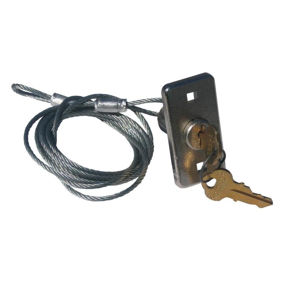 Universal Accessories Parts 2 Set Garage Door Lock T Handle w/ 2 Keys