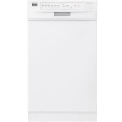 Frigidaire 17 625 In White Portable Dishwasher With Stainless