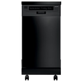 UPC 012505112577 product image for Frigidaire 17.58-in 58-Decibel Portable Dishwasher with Stainless Steel Tub (Bla | upcitemdb.com