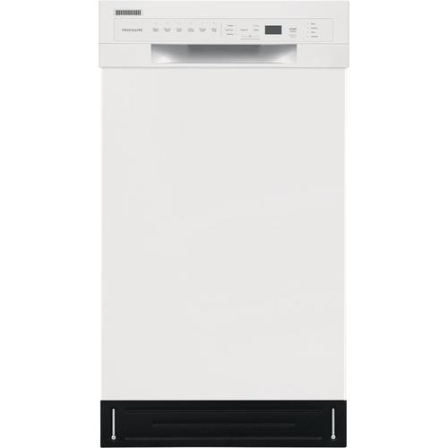 Frigidaire 52-Decibel Front Control 18-in Built-In Dishwasher (White ...