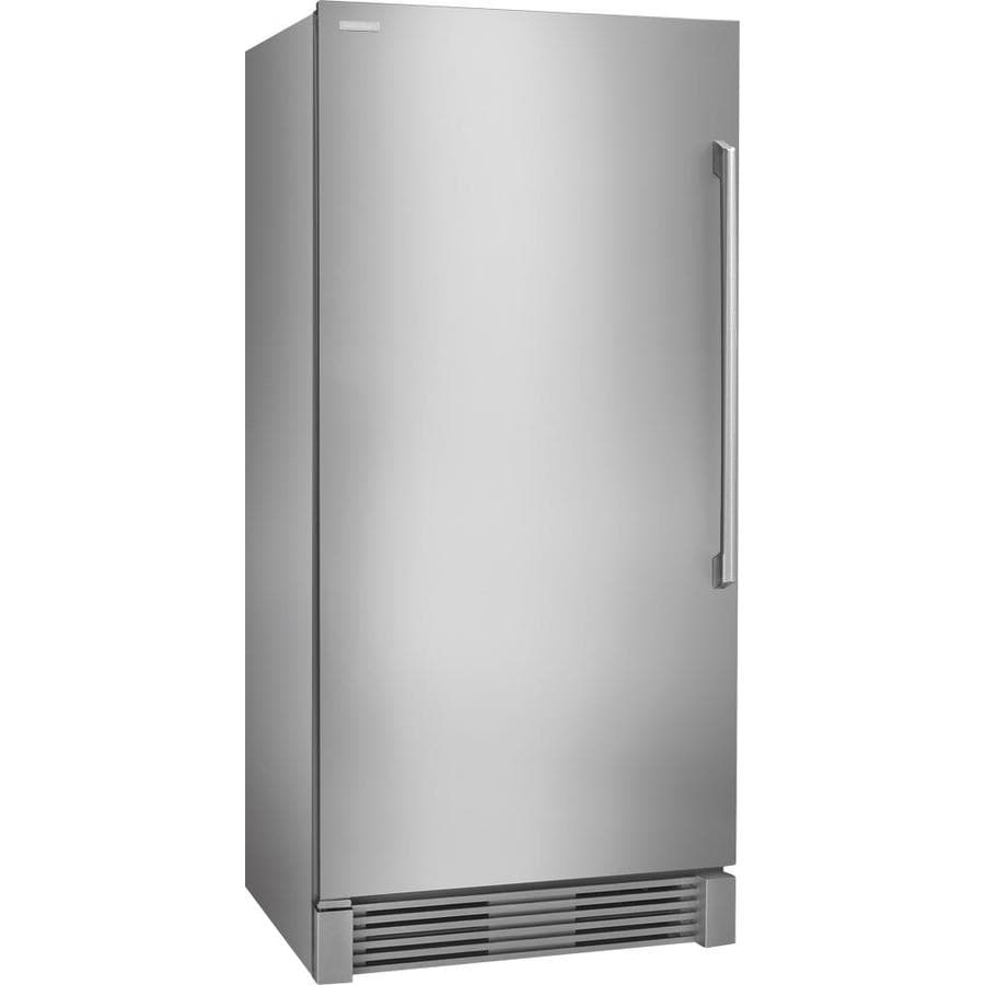 Electrolux 18.58-cu ft Frost-free Upright Freezer (Stainless steel) in ...