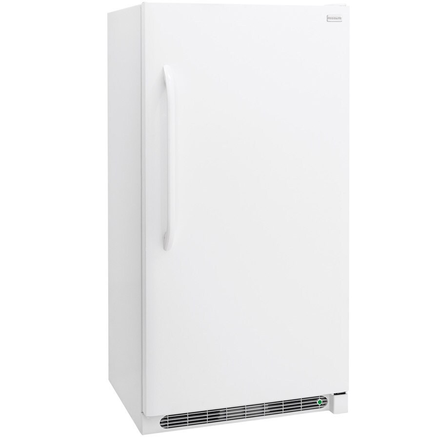 GE Garage Ready 17.3-cu ft Frost-free Upright Freezer (White) ENERGY STAR