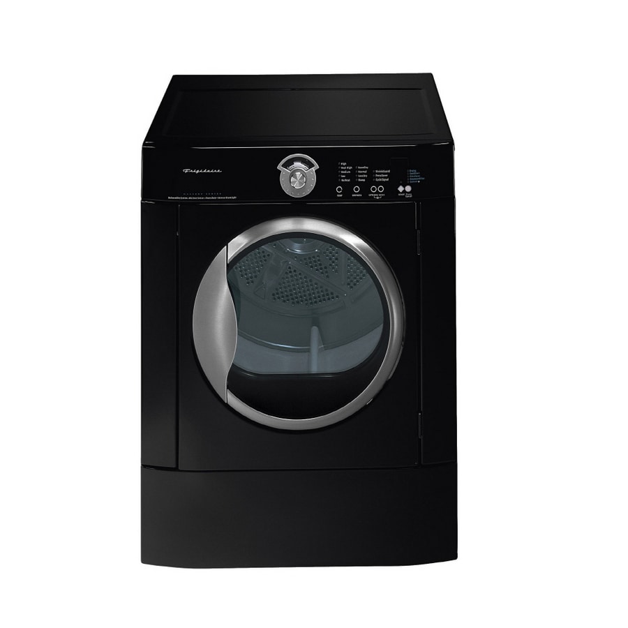 Frigidaire 5.8cu ft Stackable Electric Dryer (Black) at
