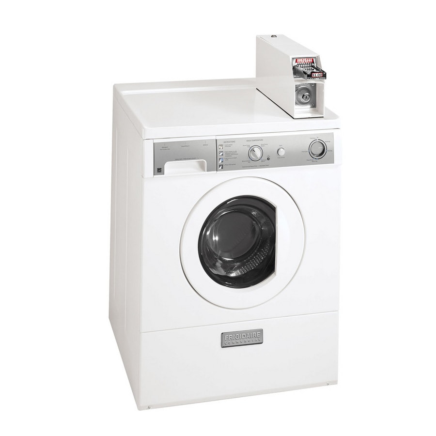 Frigidaire 3 Cu. Ft. Coin-Operated Front-Load Washer (White) ENERGY ...