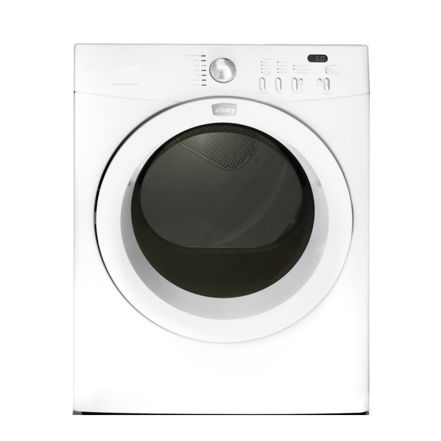 Frigidaire Affinity 7.0 Cu. Ft. Electric Dryer (Color White) in the