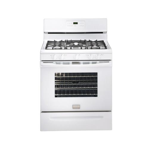 Frigidaire Gallery® 30Inch Freestanding Gas Range (Color White) at